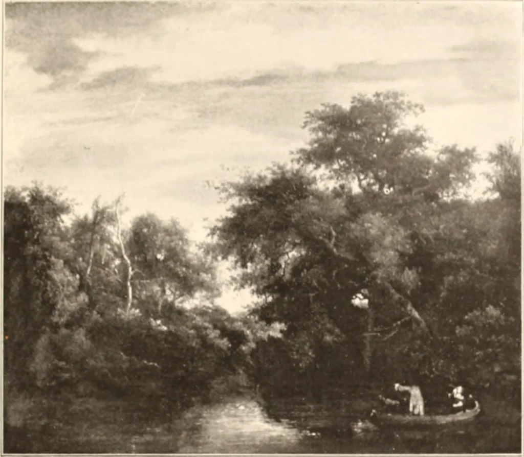 An illustration from Illustrated catalogue of the eigth [sic] series of 100 paintings by old masters of the Dutch, Flemish, Italian, French, and English schools : being a portion of the Sedelmeyer Gallery which contains about 1500 original pictures by ancient and modern artists, 1902, leaf 64