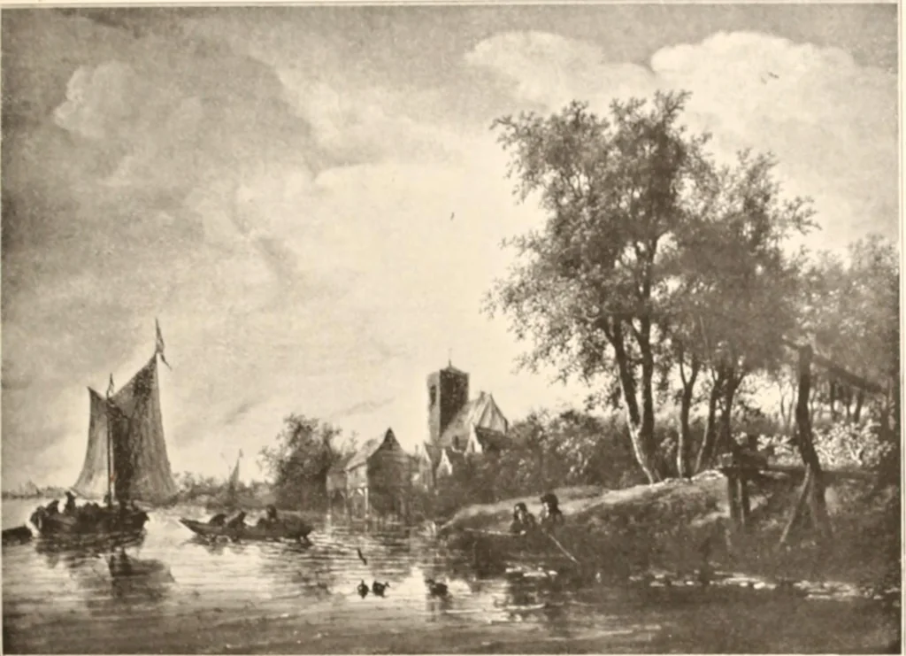 An illustration from Illustrated catalogue of the eigth [sic] series of 100 paintings by old masters of the Dutch, Flemish, Italian, French, and English schools : being a portion of the Sedelmeyer Gallery which contains about 1500 original pictures by ancient and modern artists, 1902, leaf 68