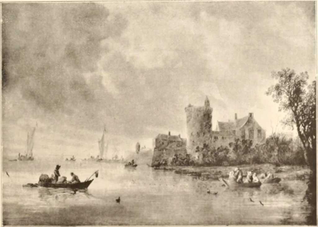 An illustration from Illustrated catalogue of the eigth [sic] series of 100 paintings by old masters of the Dutch, Flemish, Italian, French, and English schools : being a portion of the Sedelmeyer Gallery which contains about 1500 original pictures by ancient and modern artists, 1902, leaf 68