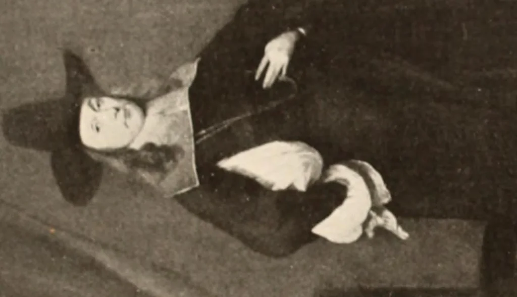 An illustration from Illustrated catalogue of the eigth [sic] series of 100 paintings by old masters of the Dutch, Flemish, Italian, French, and English schools : being a portion of the Sedelmeyer Gallery which contains about 1500 original pictures by ancient and modern artists, 1902, leaf 74