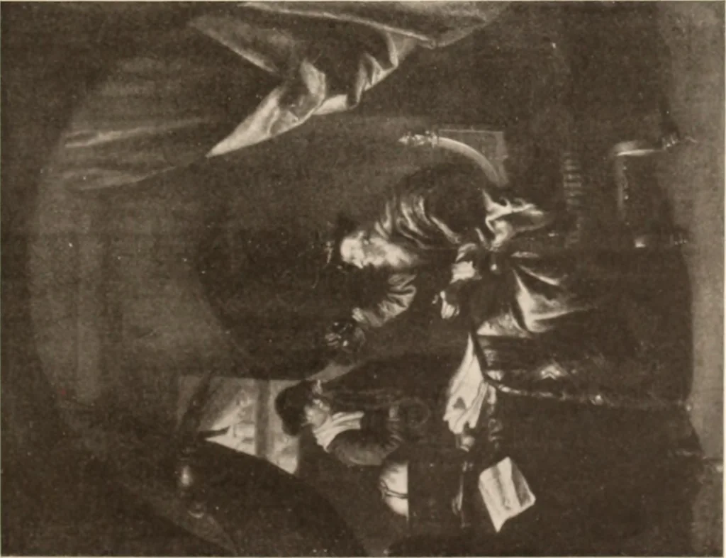 An illustration from Illustrated catalogue of the eigth [sic] series of 100 paintings by old masters of the Dutch, Flemish, Italian, French, and English schools : being a portion of the Sedelmeyer Gallery which contains about 1500 original pictures by ancient and modern artists, 1902, leaf 74