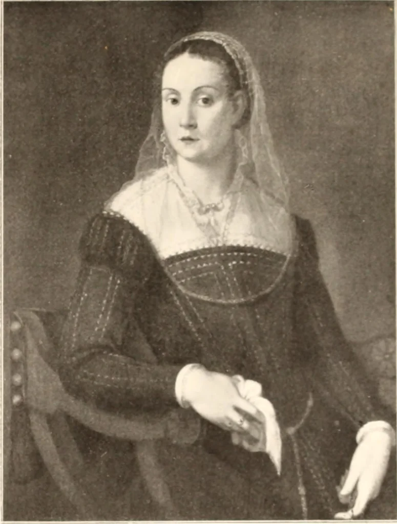 An illustration from Illustrated catalogue of the eigth [sic] series of 100 paintings by old masters of the Dutch, Flemish, Italian, French, and English schools : being a portion of the Sedelmeyer Gallery which contains about 1500 original pictures by ancient and modern artists, 1902, leaf 82