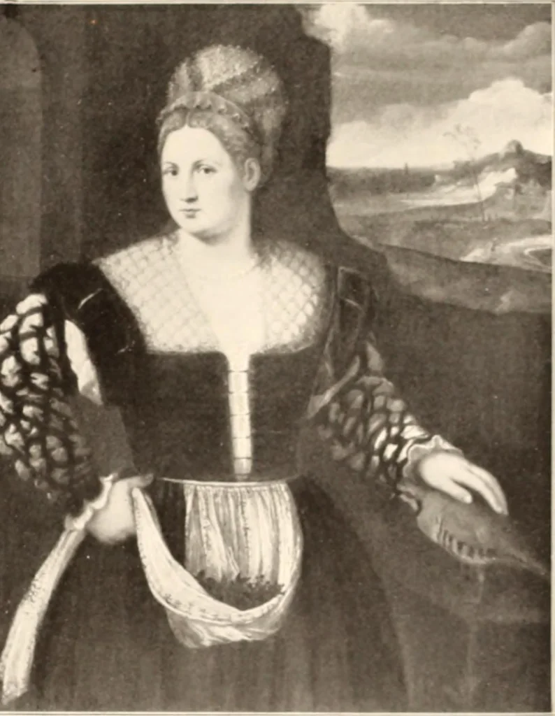 An illustration from Illustrated catalogue of the eigth [sic] series of 100 paintings by old masters of the Dutch, Flemish, Italian, French, and English schools : being a portion of the Sedelmeyer Gallery which contains about 1500 original pictures by ancient and modern artists, 1902, leaf 92