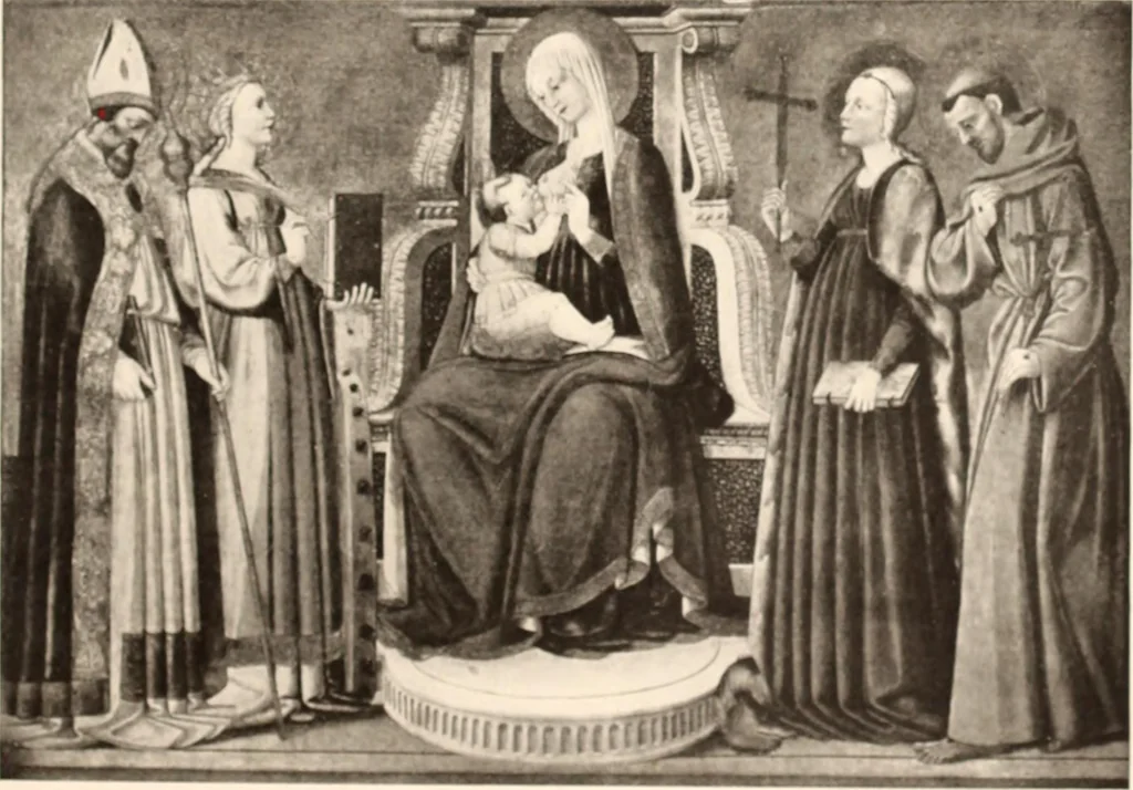 An illustration from Illustrated catalogue of the eigth [sic] series of 100 paintings by old masters of the Dutch, Flemish, Italian, French, and English schools : being a portion of the Sedelmeyer Gallery which contains about 1500 original pictures by ancient and modern artists, 1902, leaf 94