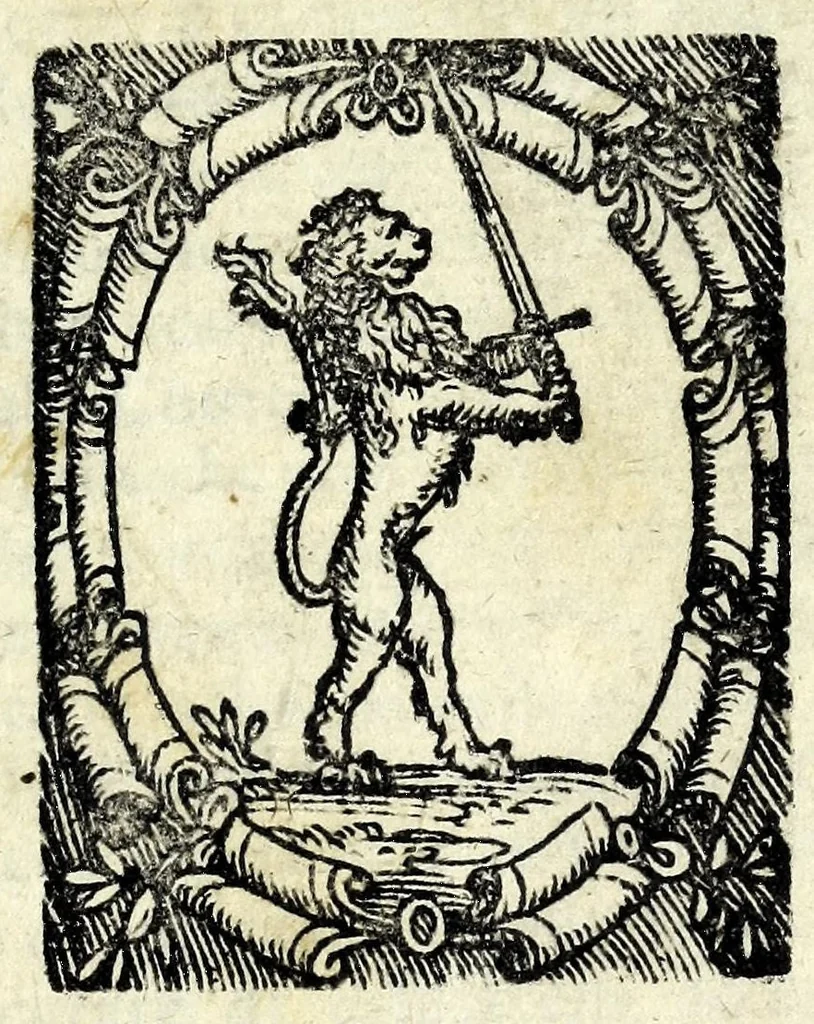 An illustration from Il libro : comedia, 1567, leaf 7