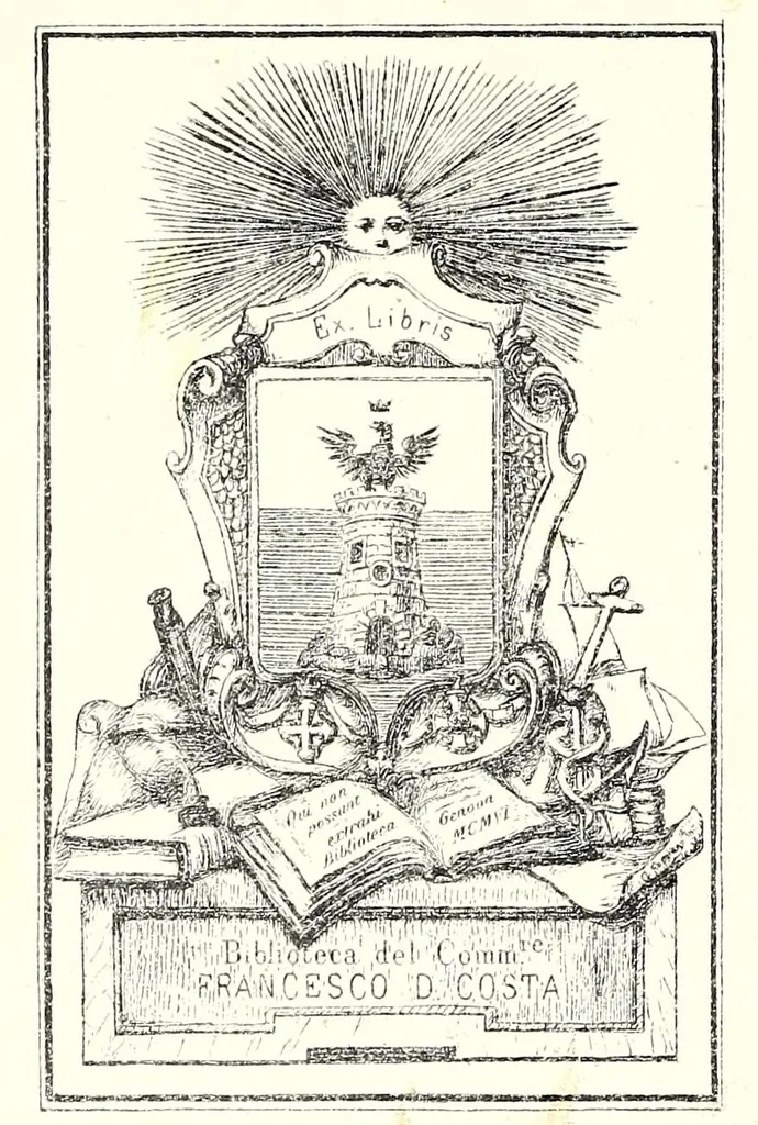 An illustration from Il libro primo di cancellaresche, corsiue, mercantile et diuerse maniere di lettere bastarde, 1620, leaf 2