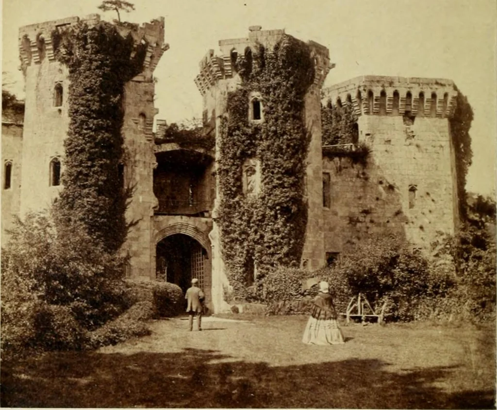 An illustration from Ruined abbeys and castles of Great Britain, 1862, leaf 101