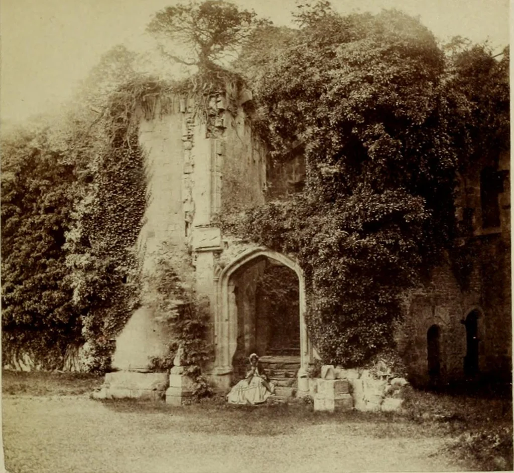 An illustration from Ruined abbeys and castles of Great Britain, 1862, leaf 104