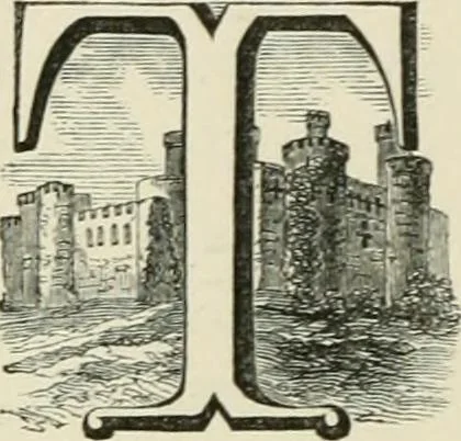 An illustration from Ruined abbeys and castles of Great Britain, 1862, leaf 109