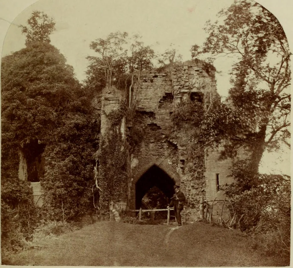 An illustration from Ruined abbeys and castles of Great Britain, 1862, leaf 138