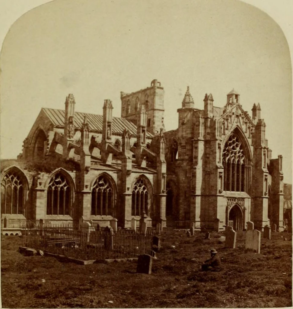 An illustration from Ruined abbeys and castles of Great Britain, 1862, leaf 194