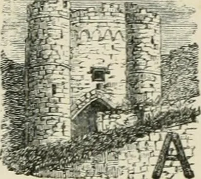 An illustration from Ruined abbeys and castles of Great Britain, 1862, leaf 205