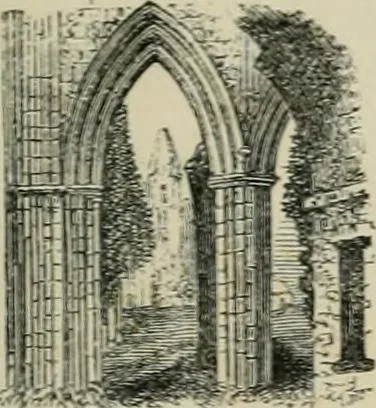 An illustration from Ruined abbeys and castles of Great Britain, 1862, leaf 216