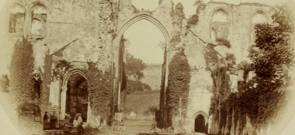 An illustration from Ruined abbeys and castles of Great Britain, 1862, leaf 230