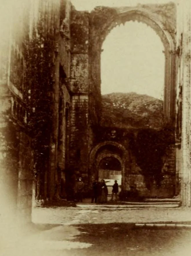 An illustration from Ruined abbeys and castles of Great Britain, 1862, leaf 236