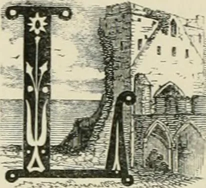 An illustration from Ruined abbeys and castles of Great Britain, 1862, leaf 65