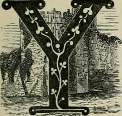 An illustration from Ruined abbeys and castles of Great Britain, 1862, leaf 74