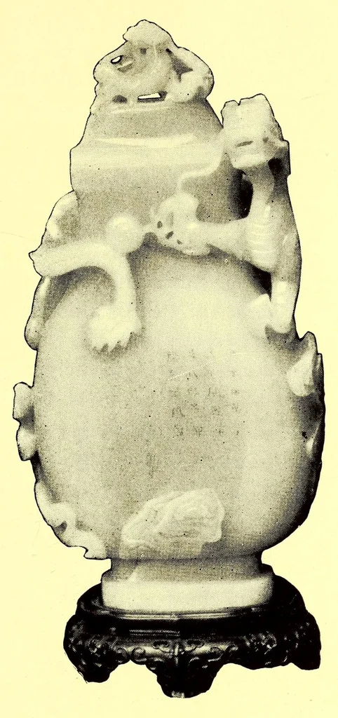 An illustration from Illustrated catalogue of the remarkable collection of the Imperial Prince Kung of China, A wonderful treasury of celestial art : recently acquired by the widely known firm of Yamanaka & Company, 1913, leaf 95