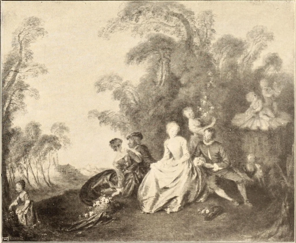 An illustration from Illustrated catalogue of the tenth series of 100 paintings by old masters of the Dutch, Flemish, Italian, French, and English schools, being a portion of the Sedelmeyer gallery which contains about 1500 original pictures by ancient and modern artists, 1906, leaf 111