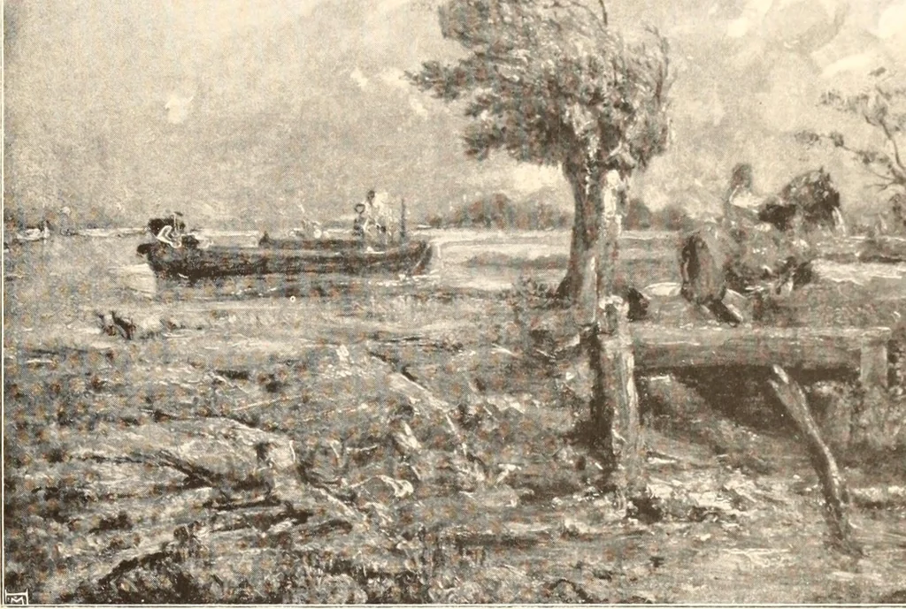 An illustration from Illustrated catalogue of the tenth series of 100 paintings by old masters of the Dutch, Flemish, Italian, French, and English schools, being a portion of the Sedelmeyer gallery which contains about 1500 original pictures by ancient and modern artists, 1906, leaf 123