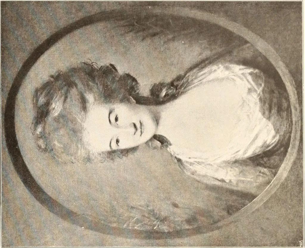An illustration from Illustrated catalogue of the tenth series of 100 paintings by old masters of the Dutch, Flemish, Italian, French, and English schools, being a portion of the Sedelmeyer gallery which contains about 1500 original pictures by ancient and modern artists, 1906, leaf 129