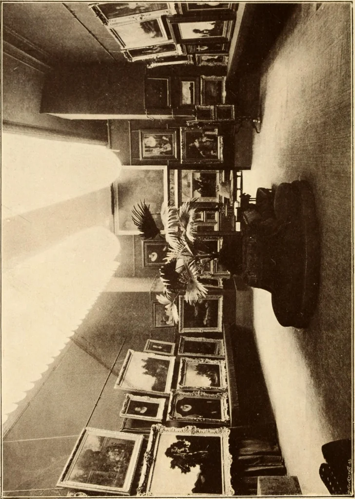 An illustration from Illustrated catalogue of the tenth series of 100 paintings by old masters of the Dutch, Flemish, Italian, French, and English schools, being a portion of the Sedelmeyer gallery which contains about 1500 original pictures by ancient and modern artists, 1906, leaf 13