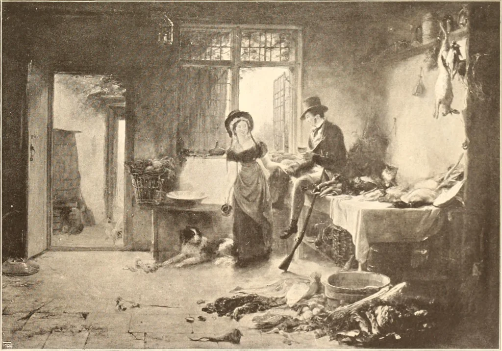 An illustration from Illustrated catalogue of the tenth series of 100 paintings by old masters of the Dutch, Flemish, Italian, French, and English schools, being a portion of the Sedelmeyer gallery which contains about 1500 original pictures by ancient and modern artists, 1906, leaf 149