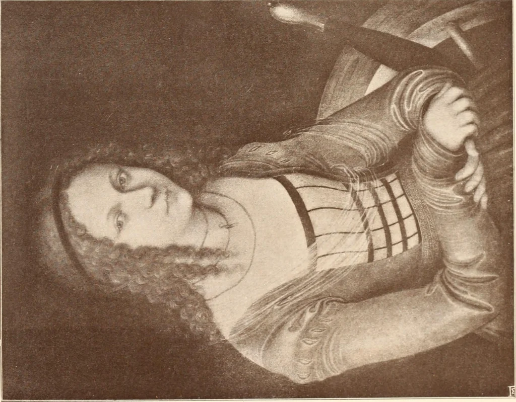 An illustration from Illustrated catalogue of the tenth series of 100 paintings by old masters of the Dutch, Flemish, Italian, French, and English schools, being a portion of the Sedelmeyer gallery which contains about 1500 original pictures by ancient and modern artists, 1906, leaf 22