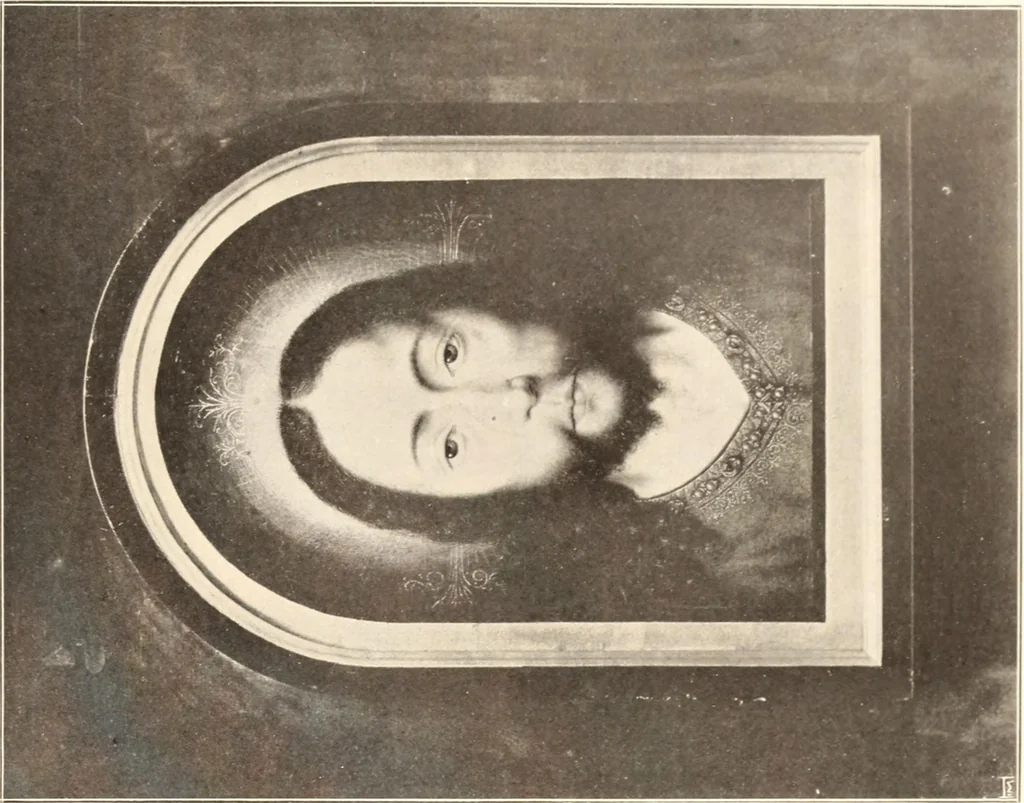 An illustration from Illustrated catalogue of the tenth series of 100 paintings by old masters of the Dutch, Flemish, Italian, French, and English schools, being a portion of the Sedelmeyer gallery which contains about 1500 original pictures by ancient and modern artists, 1906, leaf 40