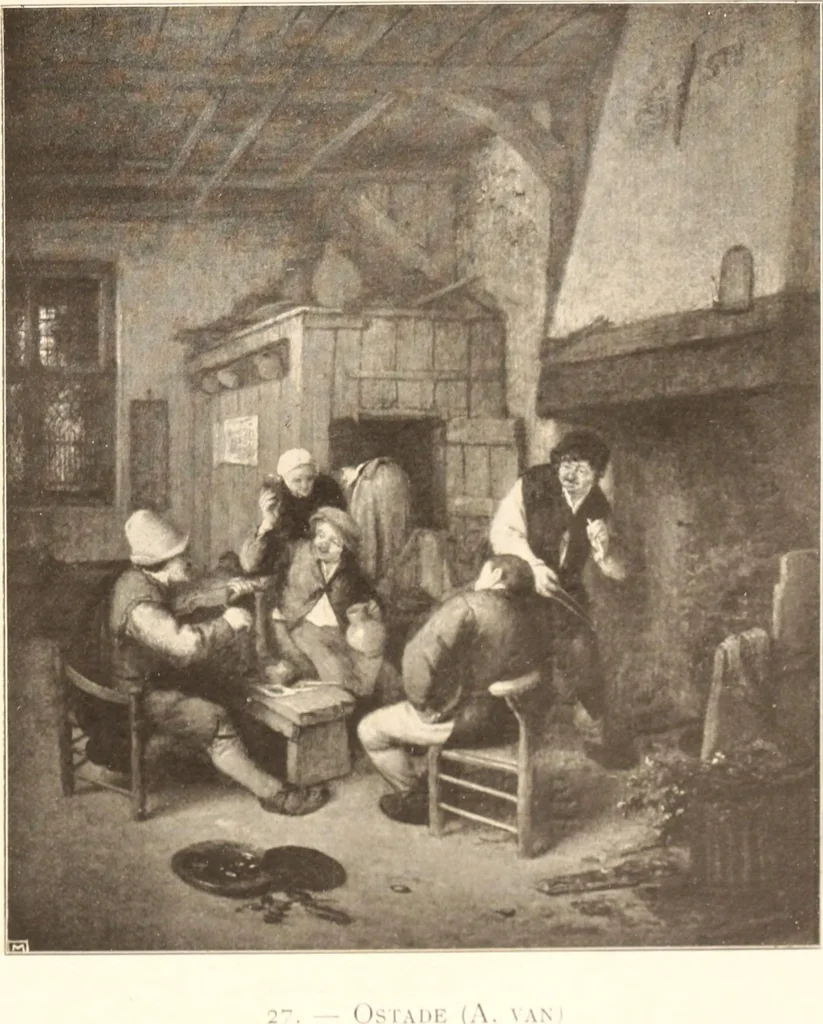 An illustration from Illustrated catalogue of the tenth series of 100 paintings by old masters of the Dutch, Flemish, Italian, French, and English schools, being a portion of the Sedelmeyer gallery which contains about 1500 original pictures by ancient and modern artists, 1906, leaf 48