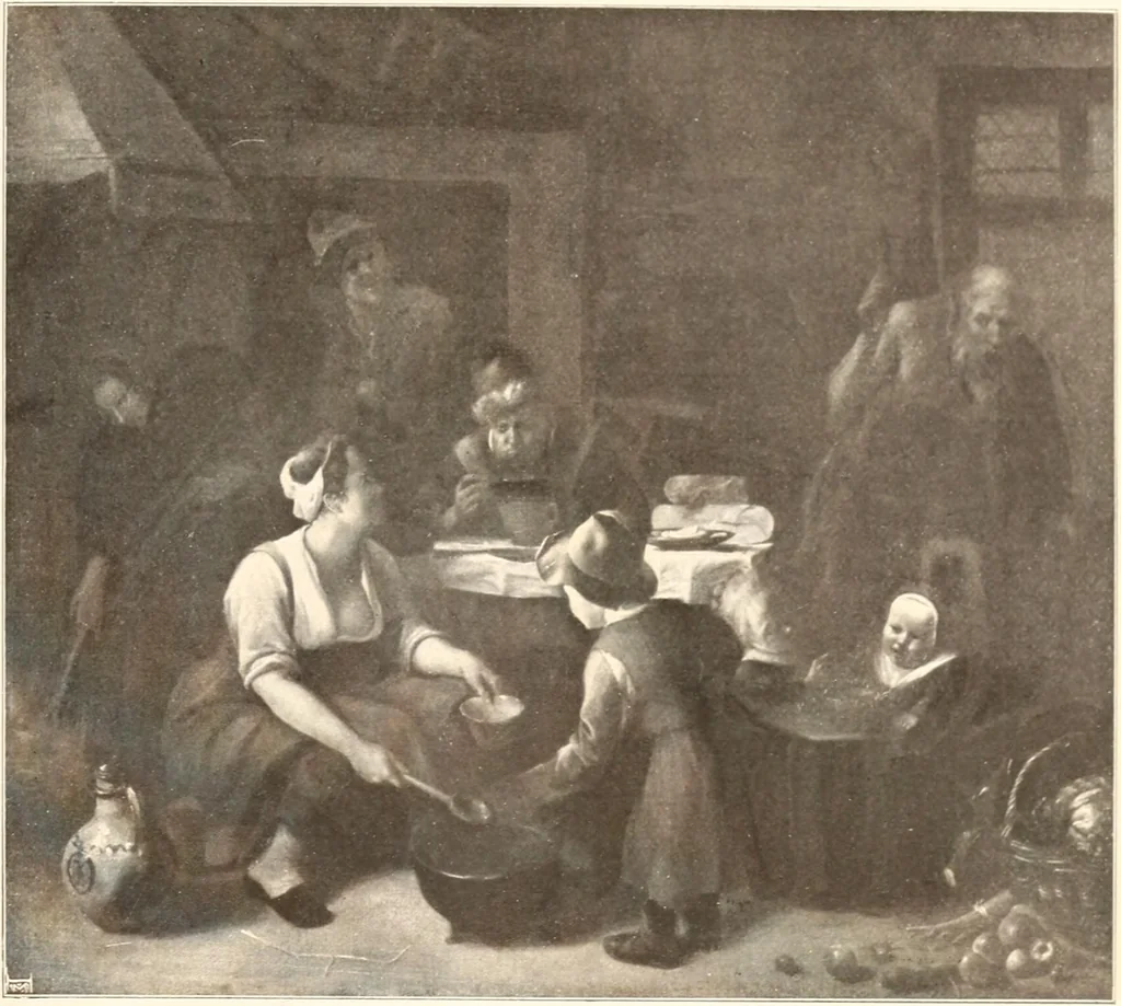 An illustration from Illustrated catalogue of the tenth series of 100 paintings by old masters of the Dutch, Flemish, Italian, French, and English schools, being a portion of the Sedelmeyer gallery which contains about 1500 original pictures by ancient and modern artists, 1906, leaf 62