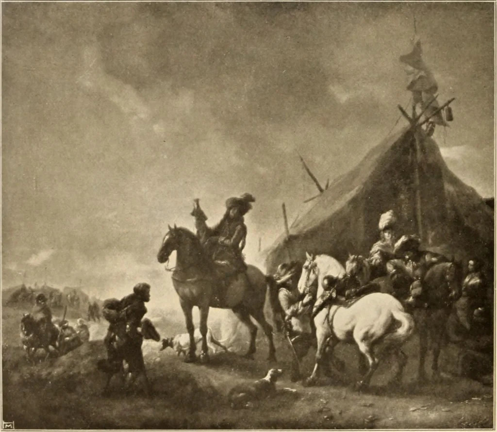 An illustration from Illustrated catalogue of the tenth series of 100 paintings by old masters of the Dutch, Flemish, Italian, French, and English schools, being a portion of the Sedelmeyer gallery which contains about 1500 original pictures by ancient and modern artists, 1906, leaf 69