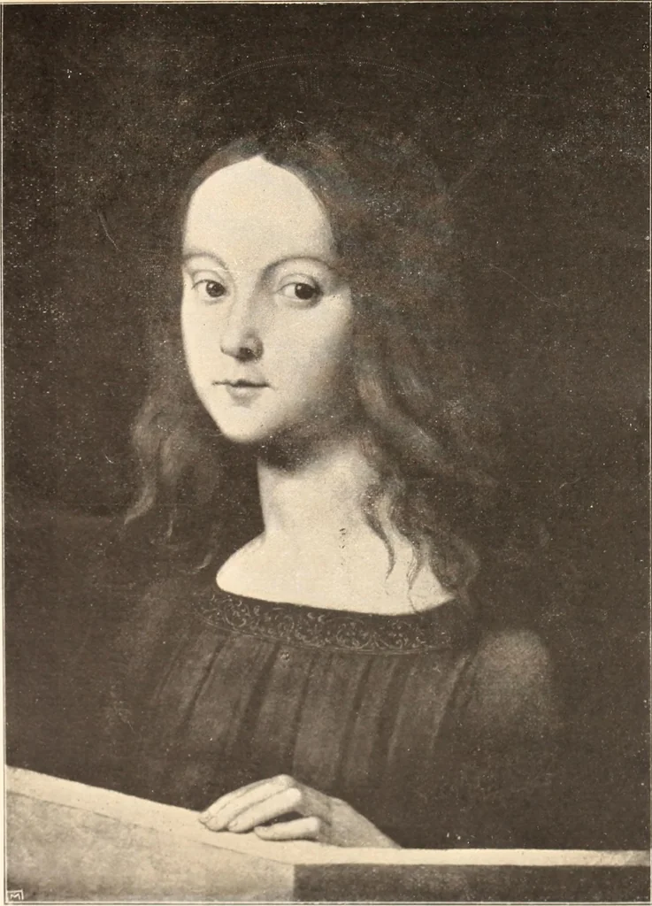 An illustration from Illustrated catalogue of the tenth series of 100 paintings by old masters of the Dutch, Flemish, Italian, French, and English schools, being a portion of the Sedelmeyer gallery which contains about 1500 original pictures by ancient and modern artists, 1906, leaf 72