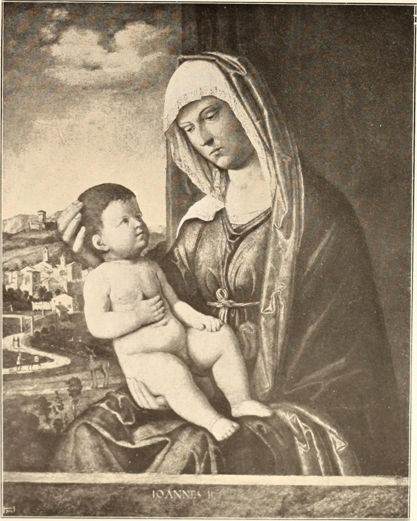 An illustration from Illustrated catalogue of the tenth series of 100 paintings by old masters of the Dutch, Flemish, Italian, French, and English schools, being a portion of the Sedelmeyer gallery which contains about 1500 original pictures by ancient and modern artists, 1906, leaf 74