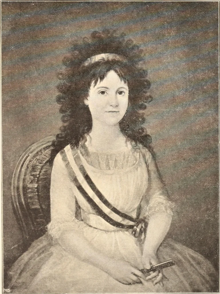 An illustration from Illustrated catalogue of the tenth series of 100 paintings by old masters of the Dutch, Flemish, Italian, French, and English schools, being a portion of the Sedelmeyer gallery which contains about 1500 original pictures by ancient and modern artists, 1906, leaf 76