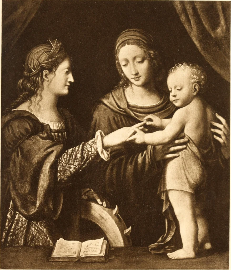 An illustration from Illustrated catalogue of the tenth series of 100 paintings by old masters of the Dutch, Flemish, Italian, French, and English schools, being a portion of the Sedelmeyer gallery which contains about 1500 original pictures by ancient and modern artists, 1906, leaf 78