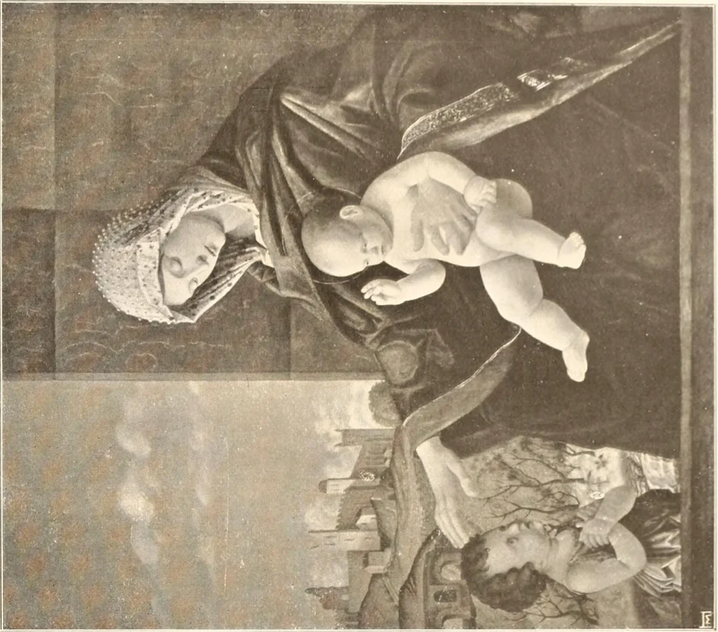 An illustration from Illustrated catalogue of the tenth series of 100 paintings by old masters of the Dutch, Flemish, Italian, French, and English schools, being a portion of the Sedelmeyer gallery which contains about 1500 original pictures by ancient and modern artists, 1906, leaf 84