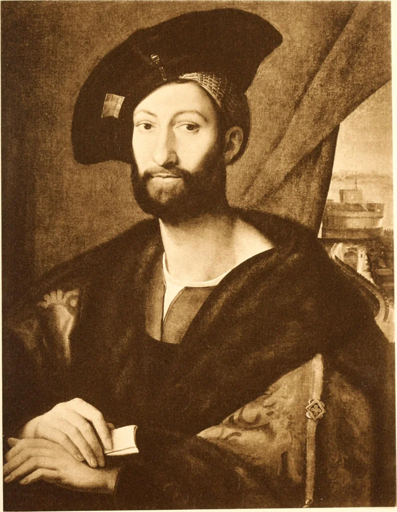 An illustration from Illustrated catalogue of the tenth series of 100 paintings by old masters of the Dutch, Flemish, Italian, French, and English schools, being a portion of the Sedelmeyer gallery which contains about 1500 original pictures by ancient and modern artists, 1906, leaf 87
