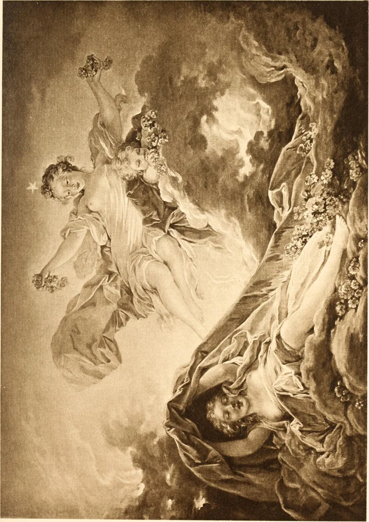An illustration from Illustrated catalogue of the tenth series of 100 paintings by old masters of the Dutch, Flemish, Italian, French, and English schools, being a portion of the Sedelmeyer gallery which contains about 1500 original pictures by ancient and modern artists, 1906, leaf 99