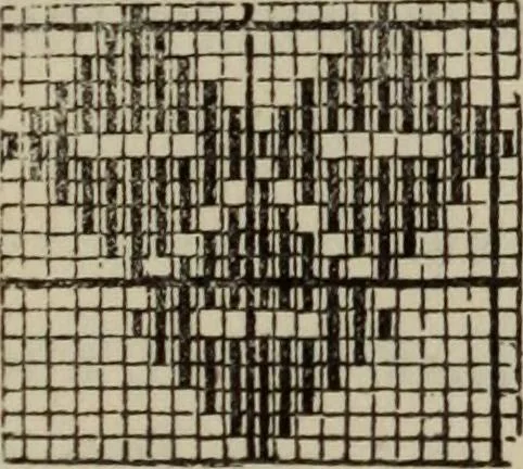 An illustration from The illuminated book of needlework : comprising knitting, netting, crochet, and embroidery, 1847, leaf 570