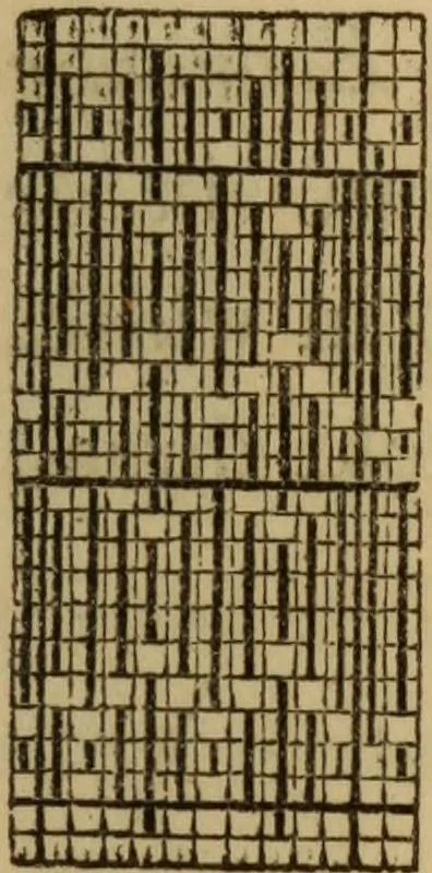 An illustration from The illuminated book of needlework : comprising knitting, netting, crochet, and embroidery, 1847, leaf 558