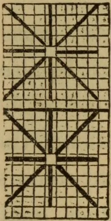 An illustration from The illuminated book of needlework : comprising knitting, netting, crochet, and embroidery, 1847, leaf 562