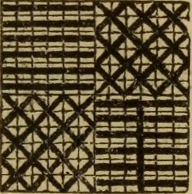 An illustration from The illuminated book of needlework : comprising knitting, netting, crochet, and embroidery, 1847, leaf 568