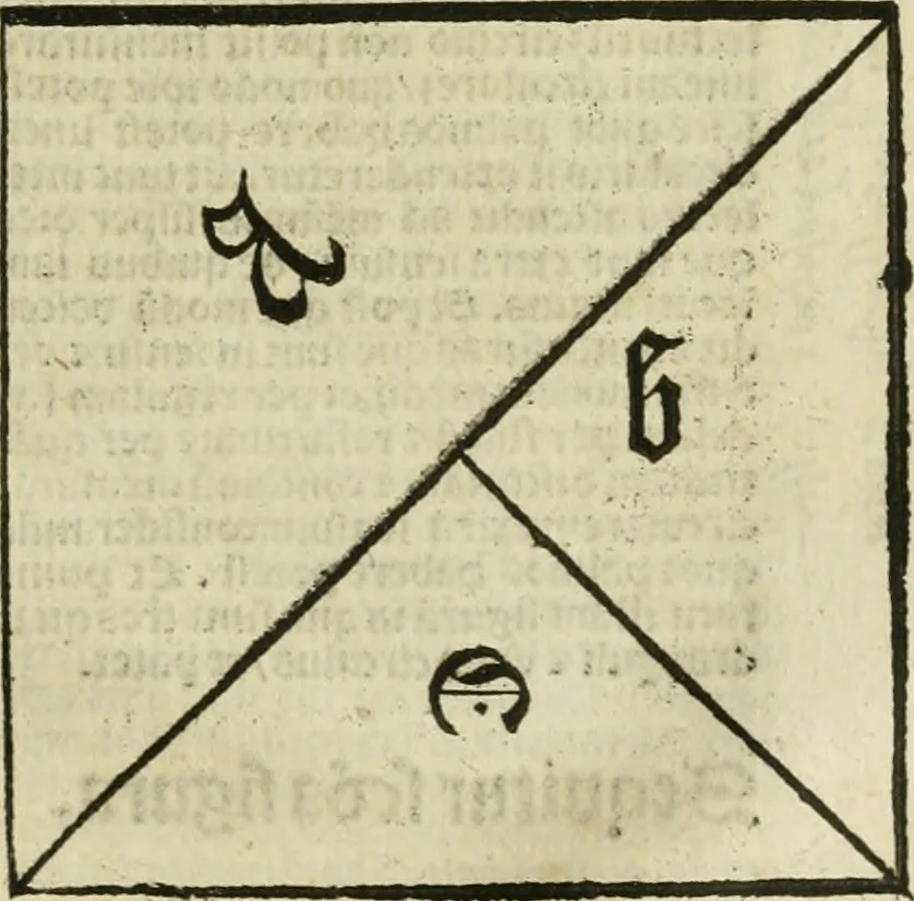 An illustration from Illuminati sacre pagine p.fessoris amplissimi magistri Raymundi Lull. Ars magna, generalis et vltima : quarucunq3 artium [et] scientiarum ipsius Lull. assecutrix et clauigera : [et] ad eas aditum faciliore prebes, antehac nusq3 arti impressorie emuctius cõmendata, 1517, leaf 206