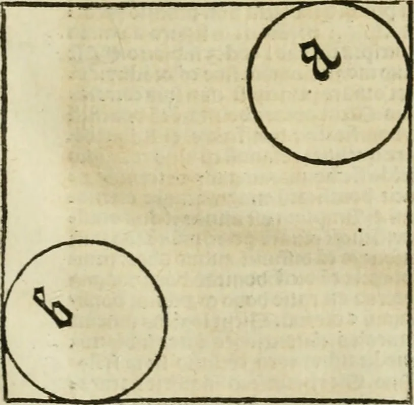 An illustration from Illuminati sacre pagine p.fessoris amplissimi magistri Raymundi Lull. Ars magna, generalis et vltima : quarucunq3 artium [et] scientiarum ipsius Lull. assecutrix et clauigera : [et] ad eas aditum faciliore prebes, antehac nusq3 arti impressorie emuctius cõmendata, 1517, leaf 208