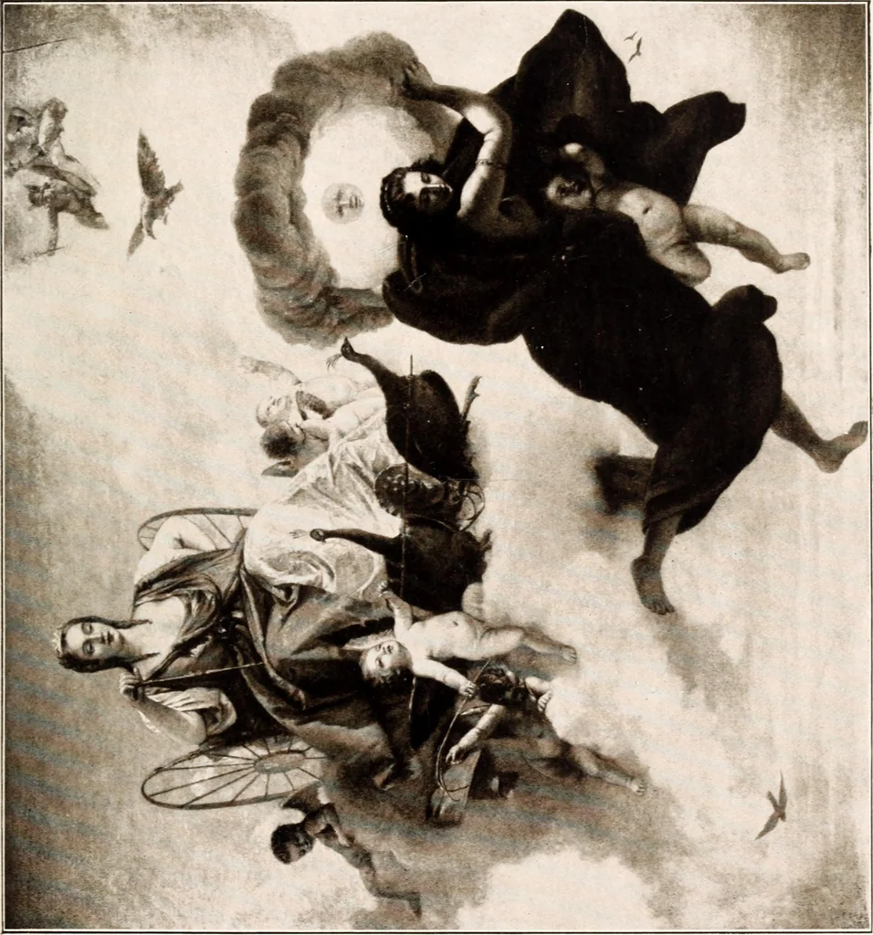 An illustration from Illustrated catalogue of the twelfth series of 100 paintings by old masters of the Dutch, Flemish, Italian, French, and English schools, being a portion of the Sedelmeyer Gallery : containing also a general index of the 1500 pictures described in the 13 catalogues of the Sedelmeyer Gallery published to date, 1913, leaf 100