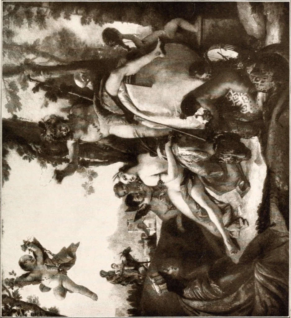 An illustration from Illustrated catalogue of the twelfth series of 100 paintings by old masters of the Dutch, Flemish, Italian, French, and English schools, being a portion of the Sedelmeyer Gallery : containing also a general index of the 1500 pictures described in the 13 catalogues of the Sedelmeyer Gallery published to date, 1913, leaf 102