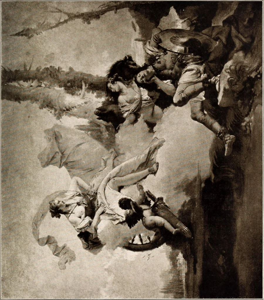 An illustration from Illustrated catalogue of the twelfth series of 100 paintings by old masters of the Dutch, Flemish, Italian, French, and English schools, being a portion of the Sedelmeyer Gallery : containing also a general index of the 1500 pictures described in the 13 catalogues of the Sedelmeyer Gallery published to date, 1913, leaf 104