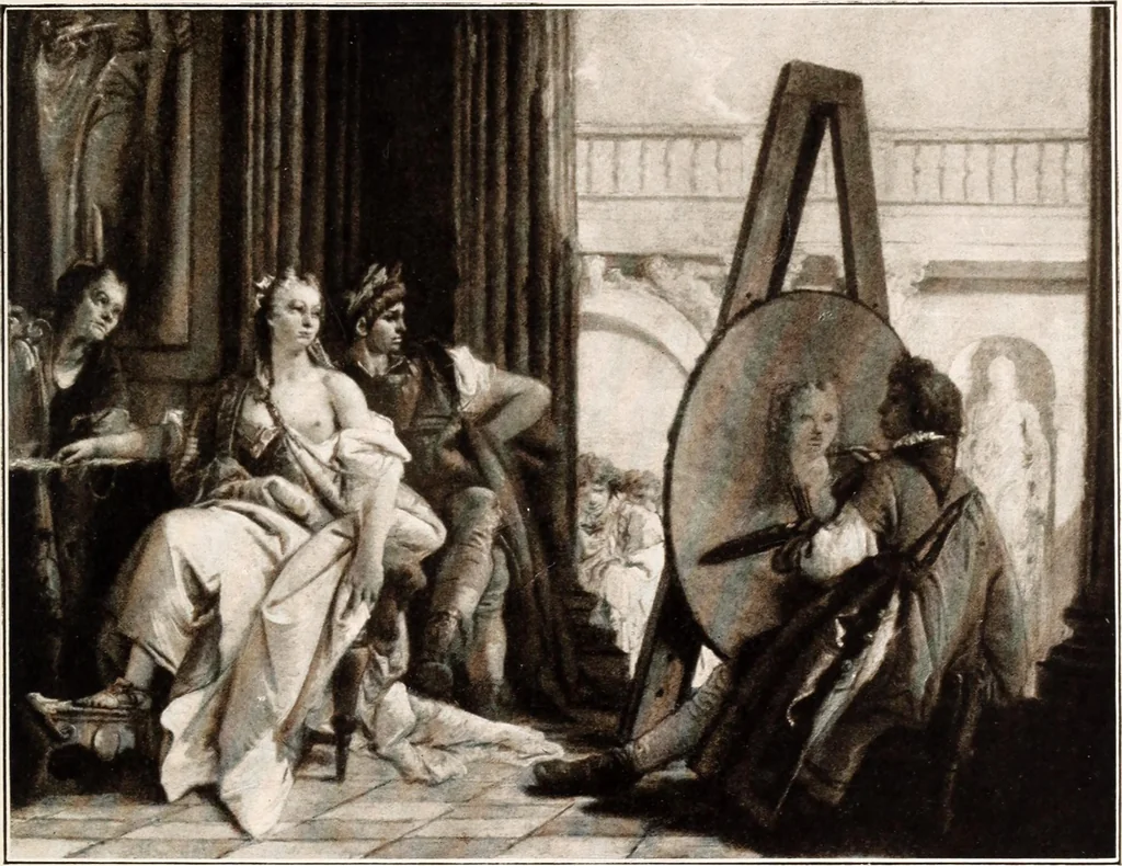 An illustration from Illustrated catalogue of the twelfth series of 100 paintings by old masters of the Dutch, Flemish, Italian, French, and English schools, being a portion of the Sedelmeyer Gallery : containing also a general index of the 1500 pictures described in the 13 catalogues of the Sedelmeyer Gallery published to date, 1913, leaf 116