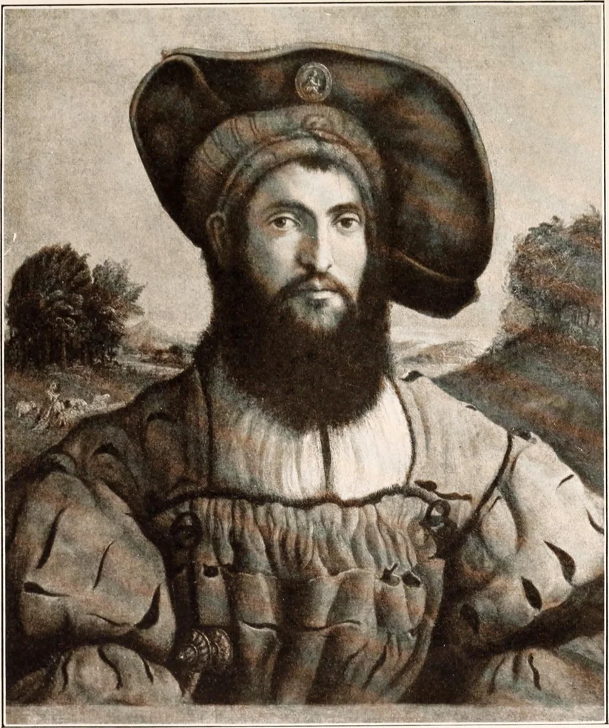 An illustration from Illustrated catalogue of the twelfth series of 100 paintings by old masters of the Dutch, Flemish, Italian, French, and English schools, being a portion of the Sedelmeyer Gallery : containing also a general index of the 1500 pictures described in the 13 catalogues of the Sedelmeyer Gallery published to date, 1913, leaf 124